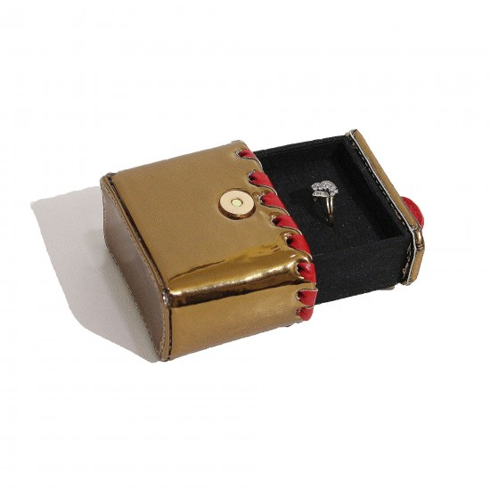 copper ring box (PU)
