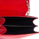 Red satchel Women's handbag (PU)