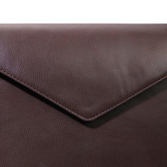 Unisex  brown laptop sleeve