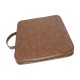 Unisex brown laptop folder sleeve